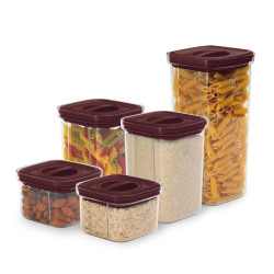 Sada 10 d�z na potraviny Leonardo Collection