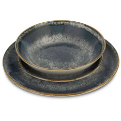 Jed�lensk� sada tanierov 18 ks Aspen Collection siv�