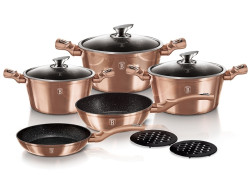 S�prava riadu s mramorov�m povrchom 10 ks Rosegold Metallic Line