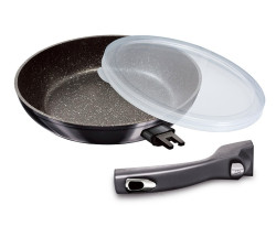 Panvica s odn�mate�nou rukov�ou 28 cm Carbon PRO Line