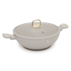 Panvica WOK s tit�nov�m povrchom a pokrievkou 30 cm Sahara Collection