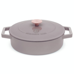 Pek�� liatinov� s pokrievkou 26 cm Taupe Collection