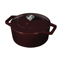 Pek�� liatinov� s pokrievkou 24 cm Burgundy Line