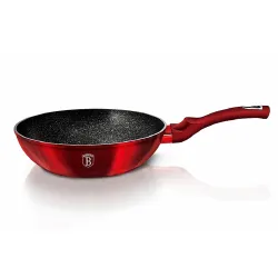 Wok s mramorov�m povrchom 28 cm Burgundy Metallic Line
