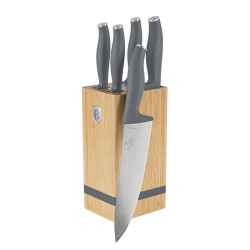 S�prava no�ov so stojanom BAMBOO 6 ks Aspen Collection