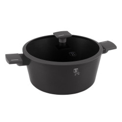 Kastr�l s tit�nov�m povrchom a pokrievkou 28 cm Antracit Collection