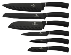 Sada no�ov s antibakteri�lnym povrchom 6 ks Royal Black Collection