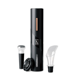 V�vrtka elektrick� na v�no s pr�slu�enstvom Black Rose Collection