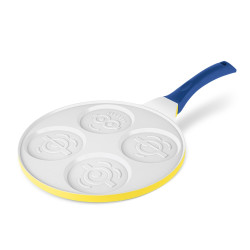 Panvica na palacinky s tit�nov�m povrchom, 4 polohy, kolekcia Emoji MIMONI