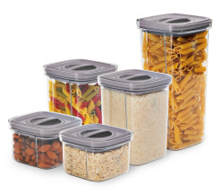 Doza na potraviny sada 5 ks Taupe Collection