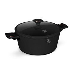 Kastr�l s tit�nov�m povrchom a pokrievkou 28 cm Monaco Collection